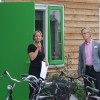 Wethouder Gea Akkerman opent het nieuwe clubgebouw